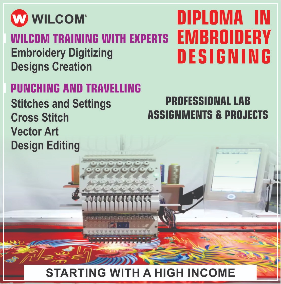 Diploma in Embroidery